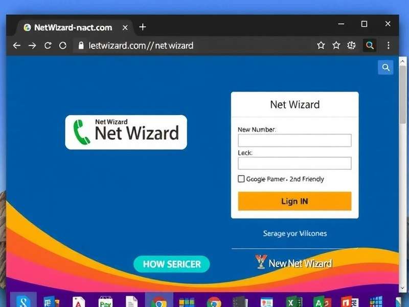 Net Wizard Login - Easy for All Indians Net Wizard login screen showing Indian-friendly options like phone number and Google